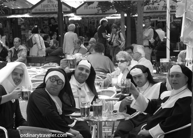 Photo of the Week: Drunk Nuns in Prague