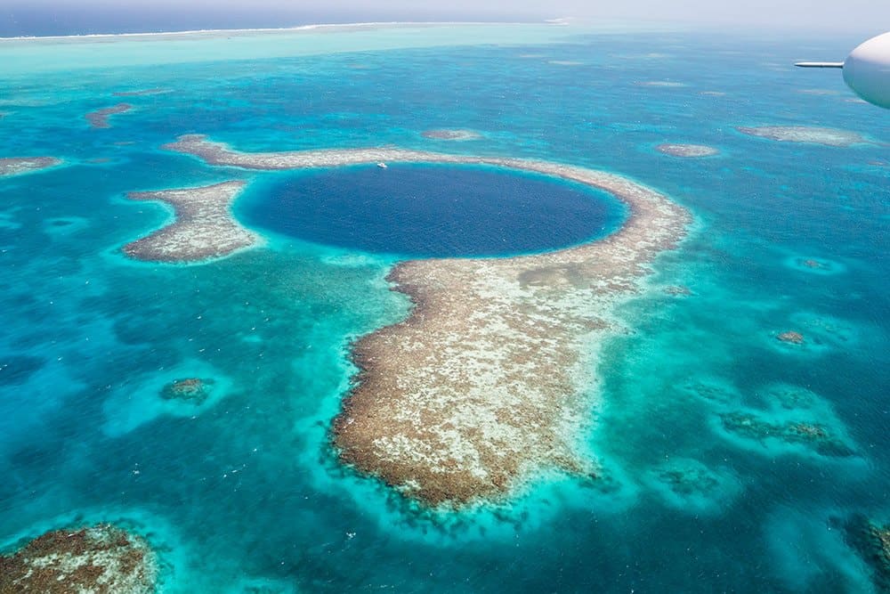 Booking a Blue Hole Scenic Flight Tour in Belize