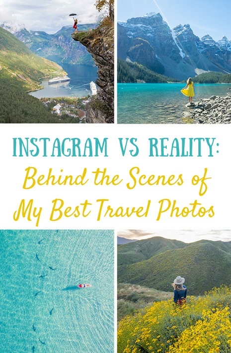 Instagram vs Reality: Behind the Scenes of My Best Travel Photos
