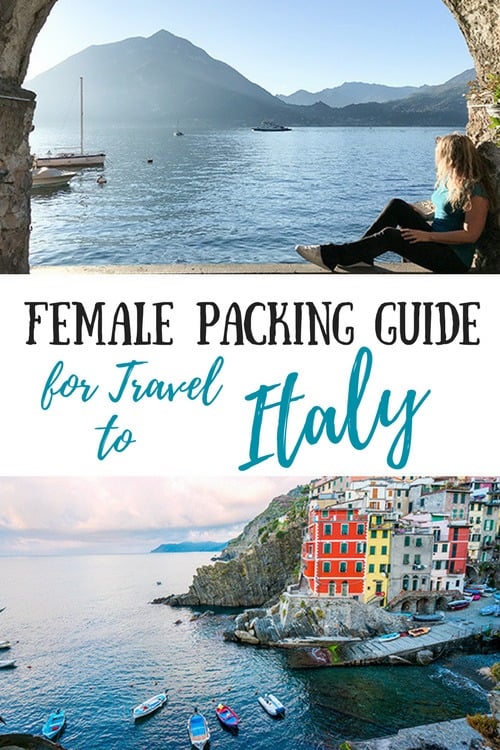 What to Pack For A Trip To Italy