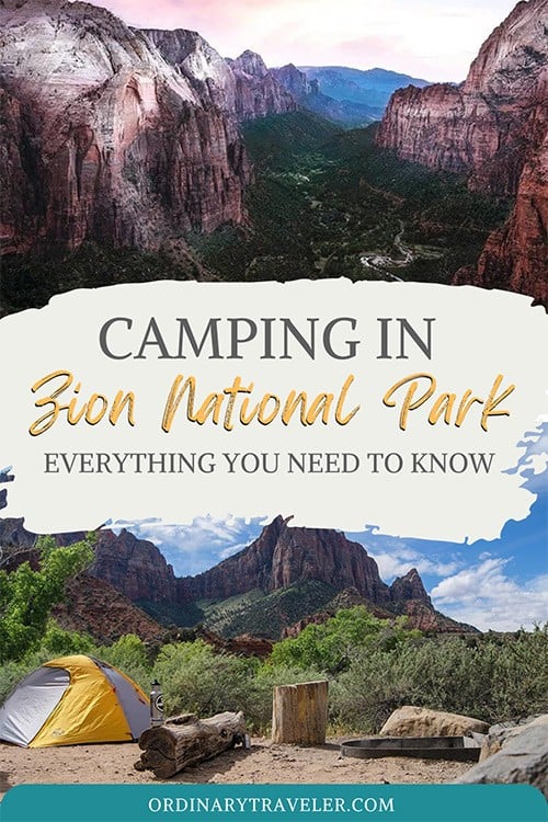 Camping in Zion National Park (When To Go & Best Campgrounds)